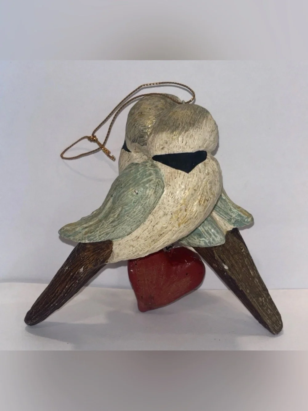 House of Hatten Two Turtle Doves Twelve Days Of Christmas Ornament Denise Calla